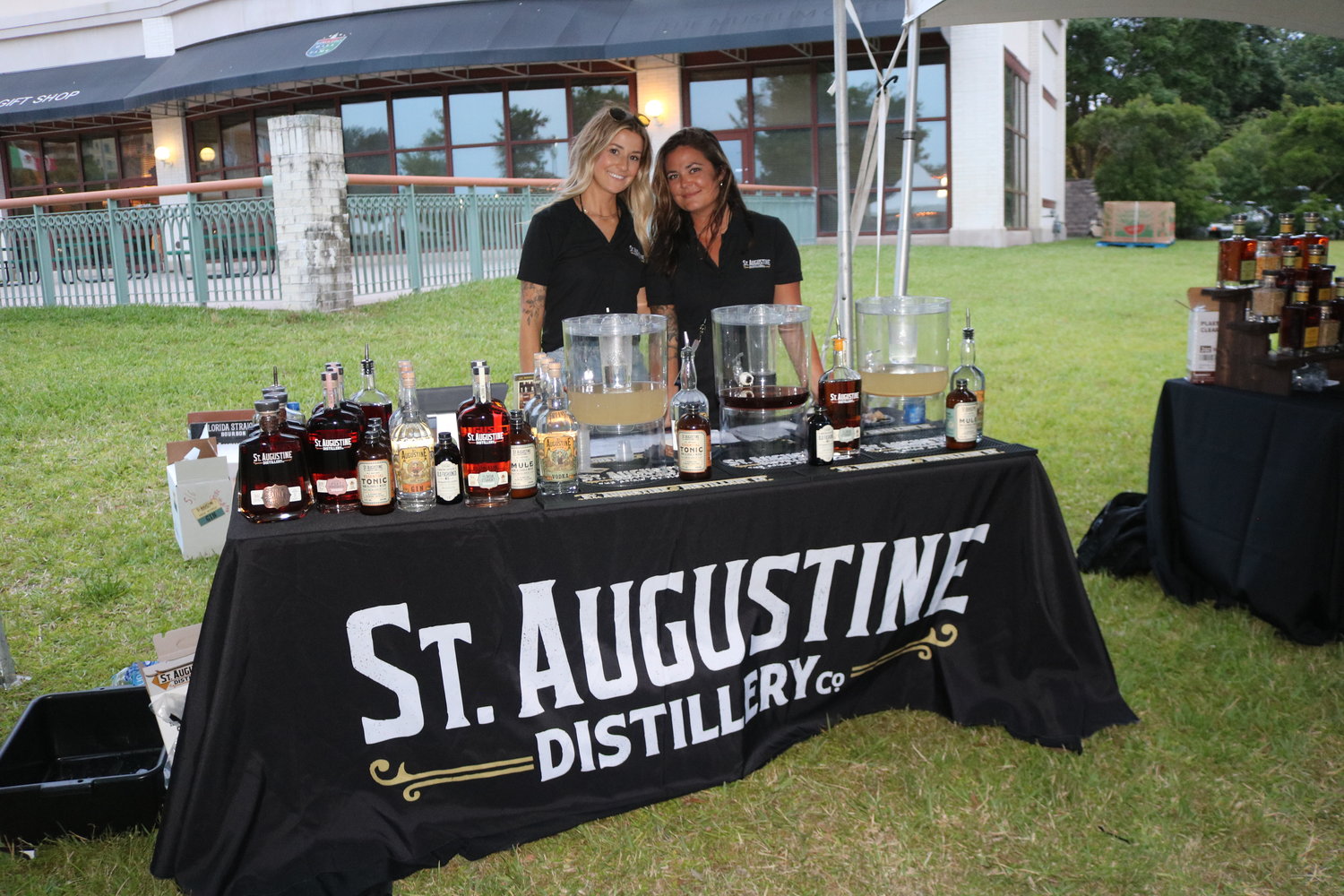 St. Augustine Distillery was setup at the St. Augustine’s Food & Wine Festival’s Smoke on the Walk May 6.